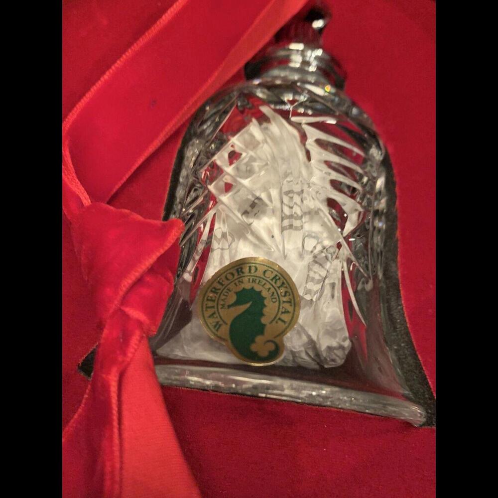 🔮🔔Waterford Crystal 12 Days Of Christmas Bell  Partridge In A Pear Tree